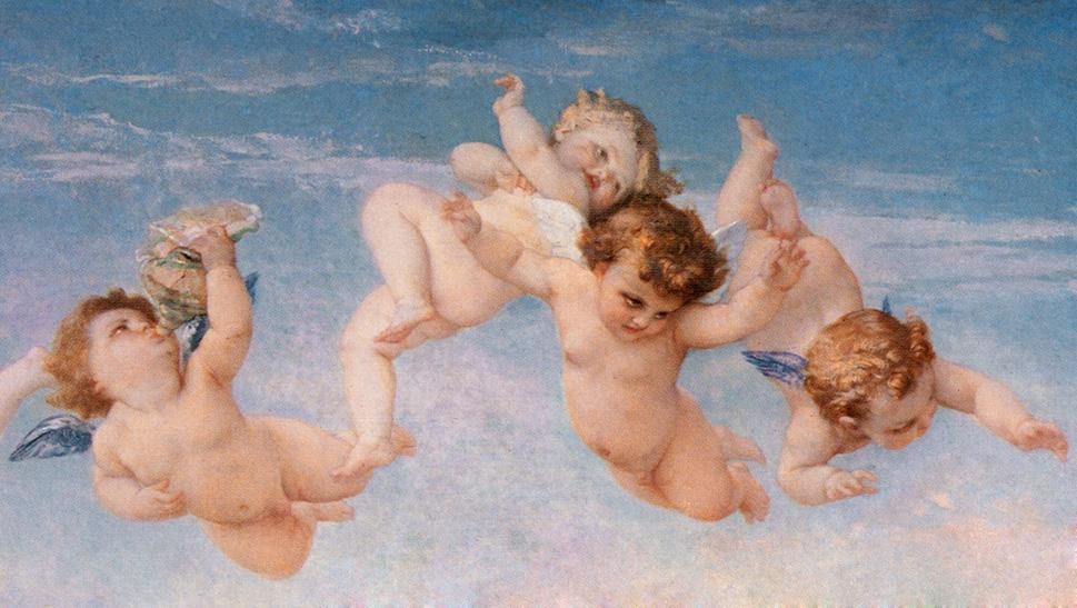 Alexandre Cabanel Birth of Venus detail